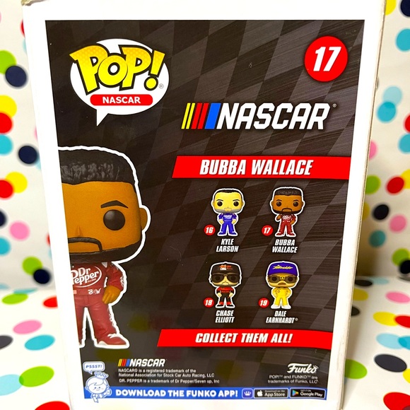 NASCAR Funko Bubba Wallace (Dr. Pepper) #17 Funko Pop (imperfect box) - Picture 2 of 3